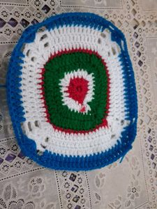 Handmade Crochet Candle Coasters (Set of 4)