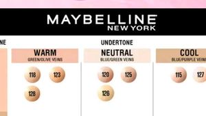 MAYBELLINE FOUNDATION 120