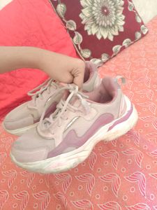 Cute Pink Sneakers