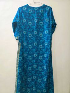 Cotton Kurti Skirt Set New Without Tag