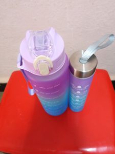 Motivational Water Bottle (1 Litre &amp; 500ml)