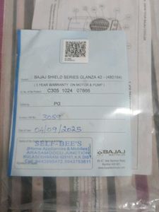 Bajaj Air Cooler - Brand New