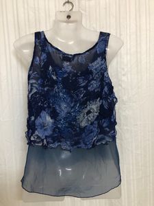 ARC EN CIEL Blue Sleeveless Top
