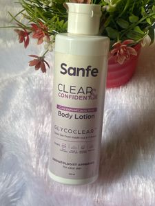 Sanfe clear skin body lotion