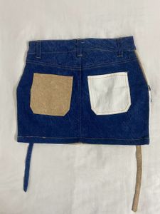 Patchwork Mini Skirt waist 28-30