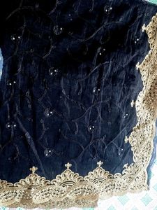 Elegant Black  saree