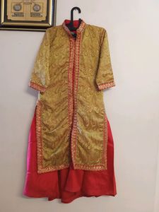 3 Piece Set Kurta , Ghagra , Dupatta