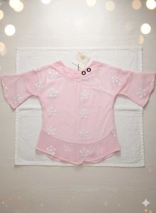 Pink Floral Top