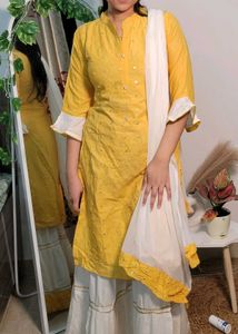Festive Suit Set With Dupatta For Women