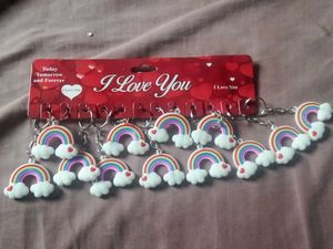 Excellent Brand New Pack Of 12 Keychains