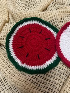 Crochet Fruit Coasters