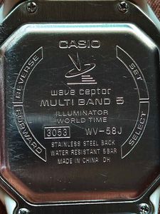 Casio Waveceptor WV-58J