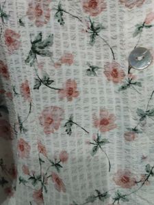Floral Puff Sleeve Blouse