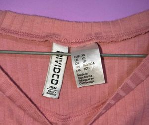 Pink Crop Top