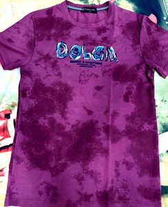 Stylish Purple Tie-Dye T-Shirt