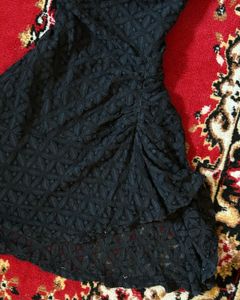 Lace Black Midi Dress