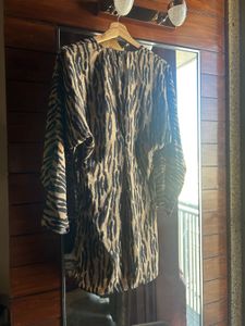 Tiger Print Mini Dress