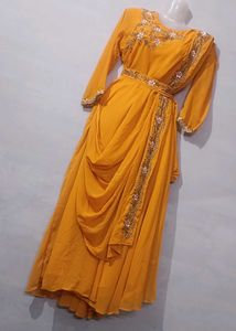 Embroidery Gown