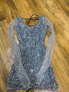Sparkly Silver Ethnic Kurta