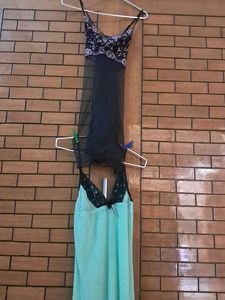 Combo  Of Two Pretty  Night Wear In Imported  Fabr
