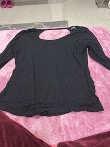 BLACK FULL SLEEVE TSHIRT