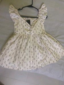 White Dress Type Top