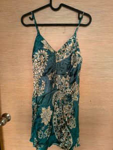 Zara Satin Mini Dress