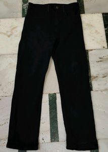 Black Straight Leg Jeans