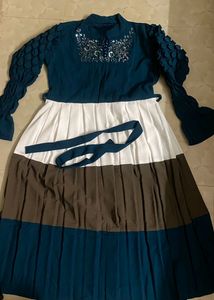 Bubble Sleeves Dress
