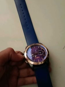 Stylish Blue Wristwatch