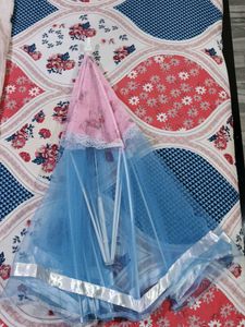 Pink &amp; Blue Mosquito Net For Kids