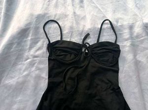 Brand New ( Urbanic) Black bustier mini dress