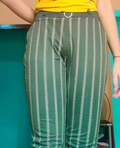 Olive-green Pant, Suitable For 8-10 Y/O