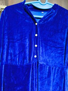 New Fashionable Vintage Velvet Dress For Parties