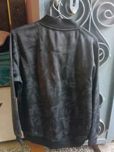 Stylish Black Patterned Jacket