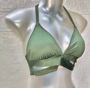 New Piece Dark Green Bikini 👙 Top/ Fixed Price