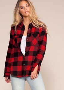 Red & Black  Plaid Shirt