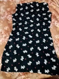 Set of 2 Black Longline Kurta