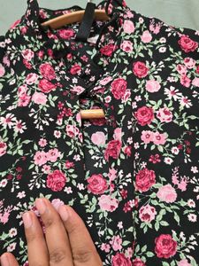H&amp;M Floral Mini Dress