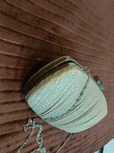 Elegant Silver Clutch