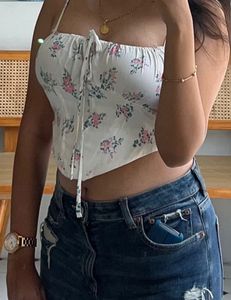 Floral Corset Top