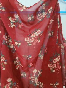 Floral Shrug