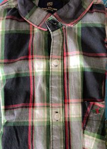 Plaid Flannel Shirt