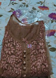 Elegant Embroidered Kurta Without Inner