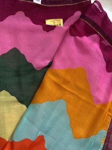 Gik Gak Multicoloured Saree