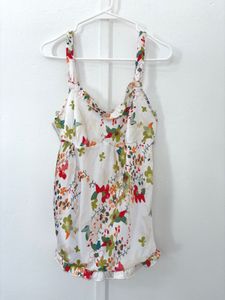 Floral Sexy Top