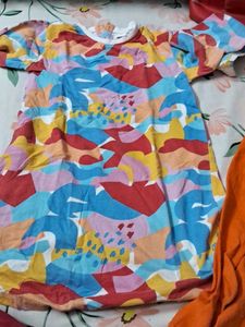 Combo OfKid Girl Winter Frock With Stocking