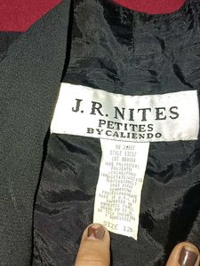 Vintage Black Embellished Jacket