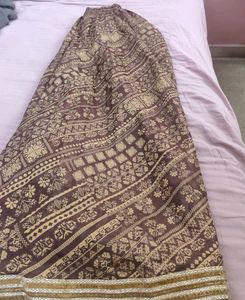 Brown Skirt For Lehenga -Festive , Traditional Wea