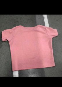 Pink Casual T-Shirt